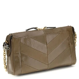 Brown Napa Leather / Calf Bos Taurus Shoulder Bag