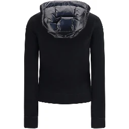 Black Polyester Sweatshirt