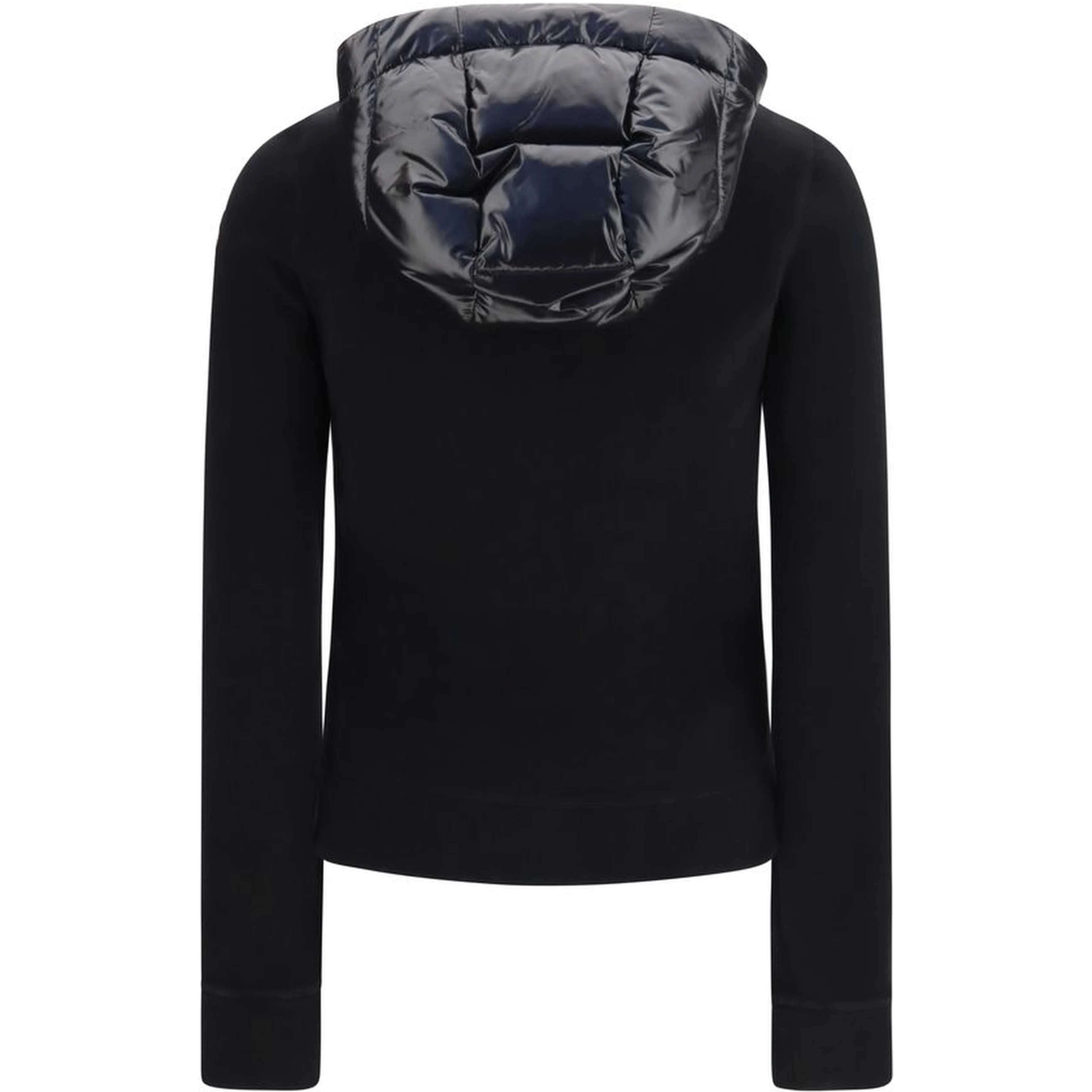 Black Polyester Sweatshirt