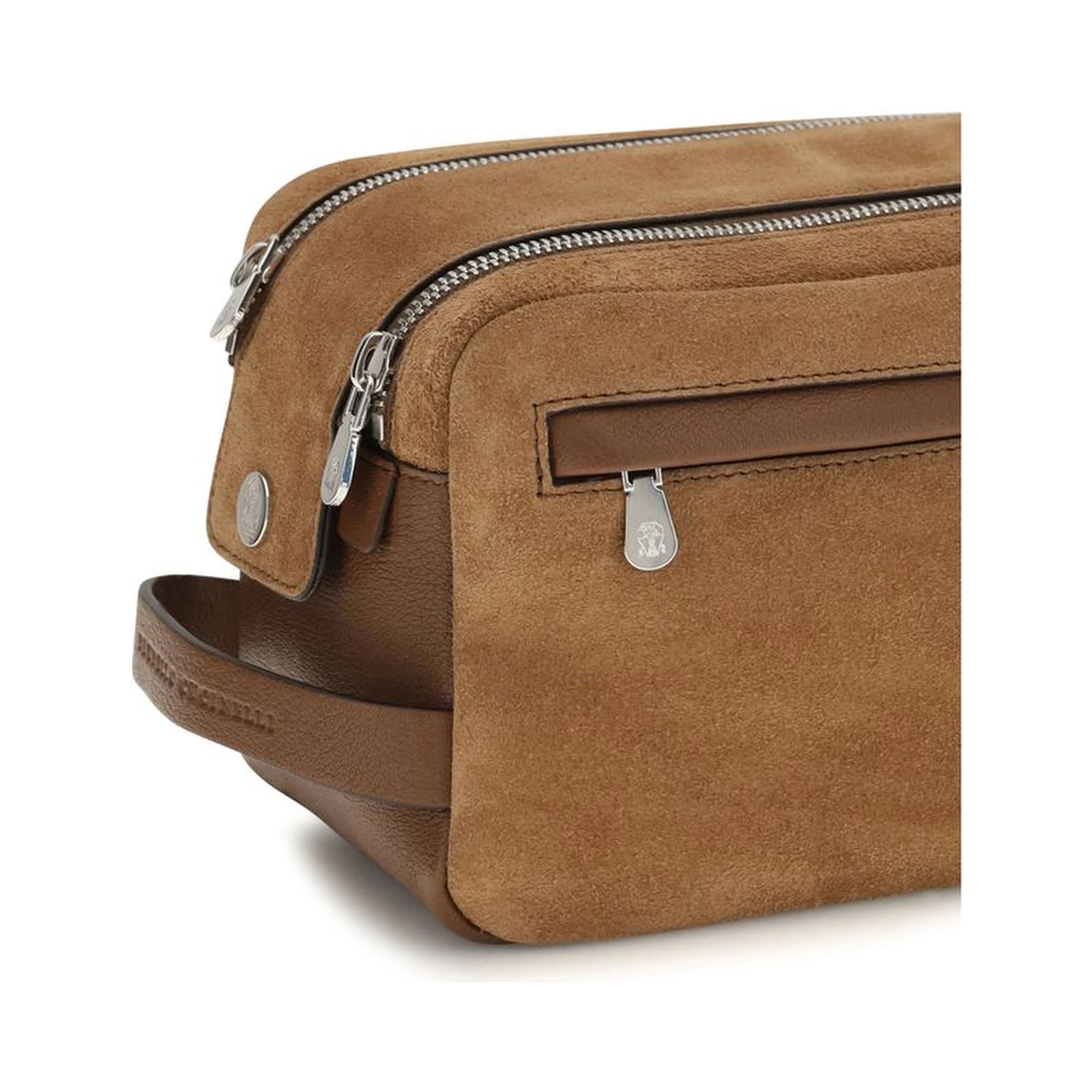 Beige Suede Leather Accessories