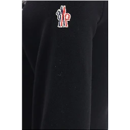 Black Polyester Sweatshirt