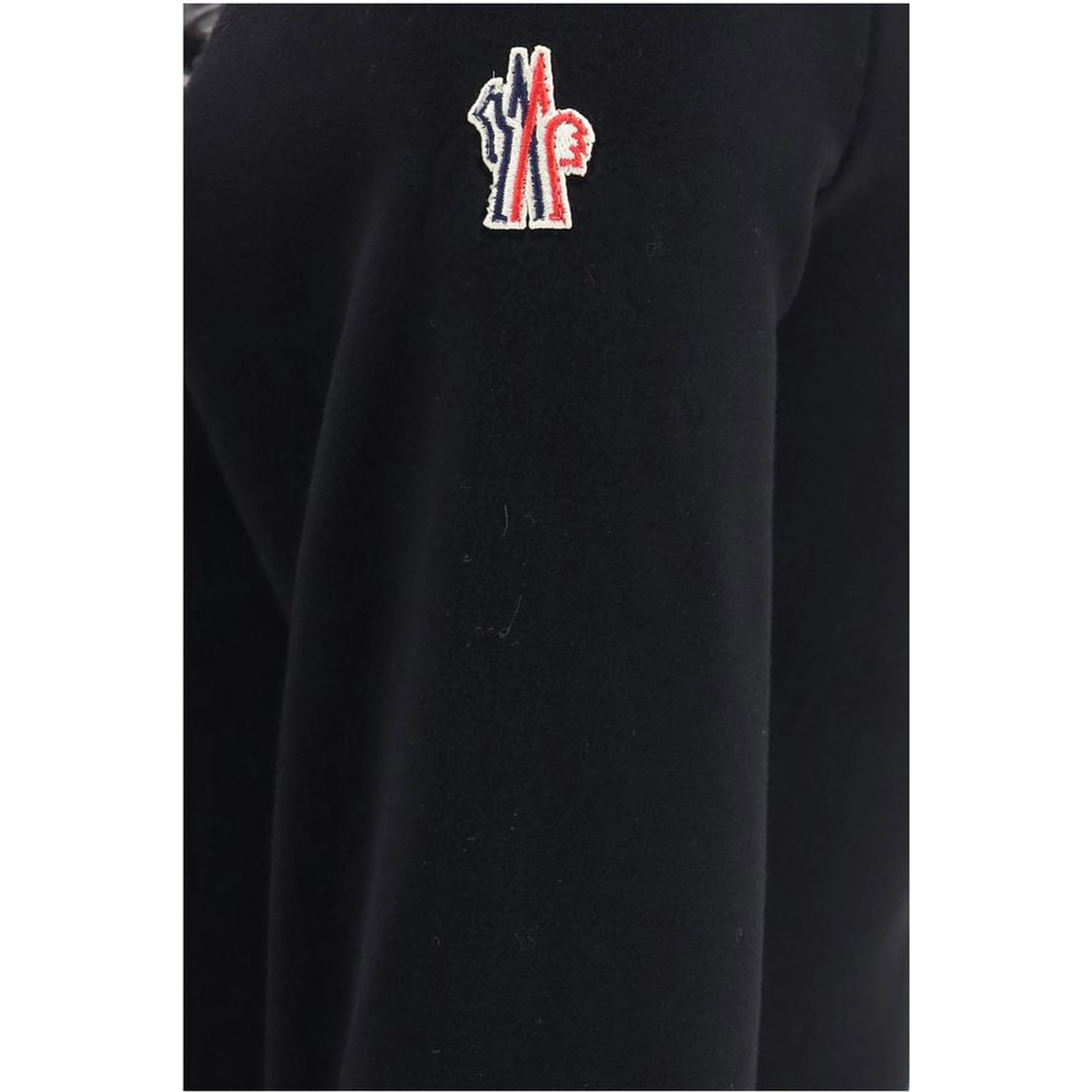Black Polyester Sweatshirt
