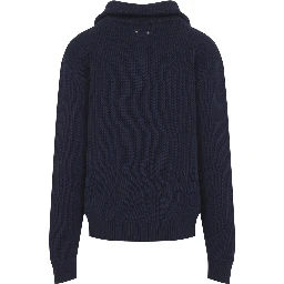 Balenciaga Half Zip Knit Sweater