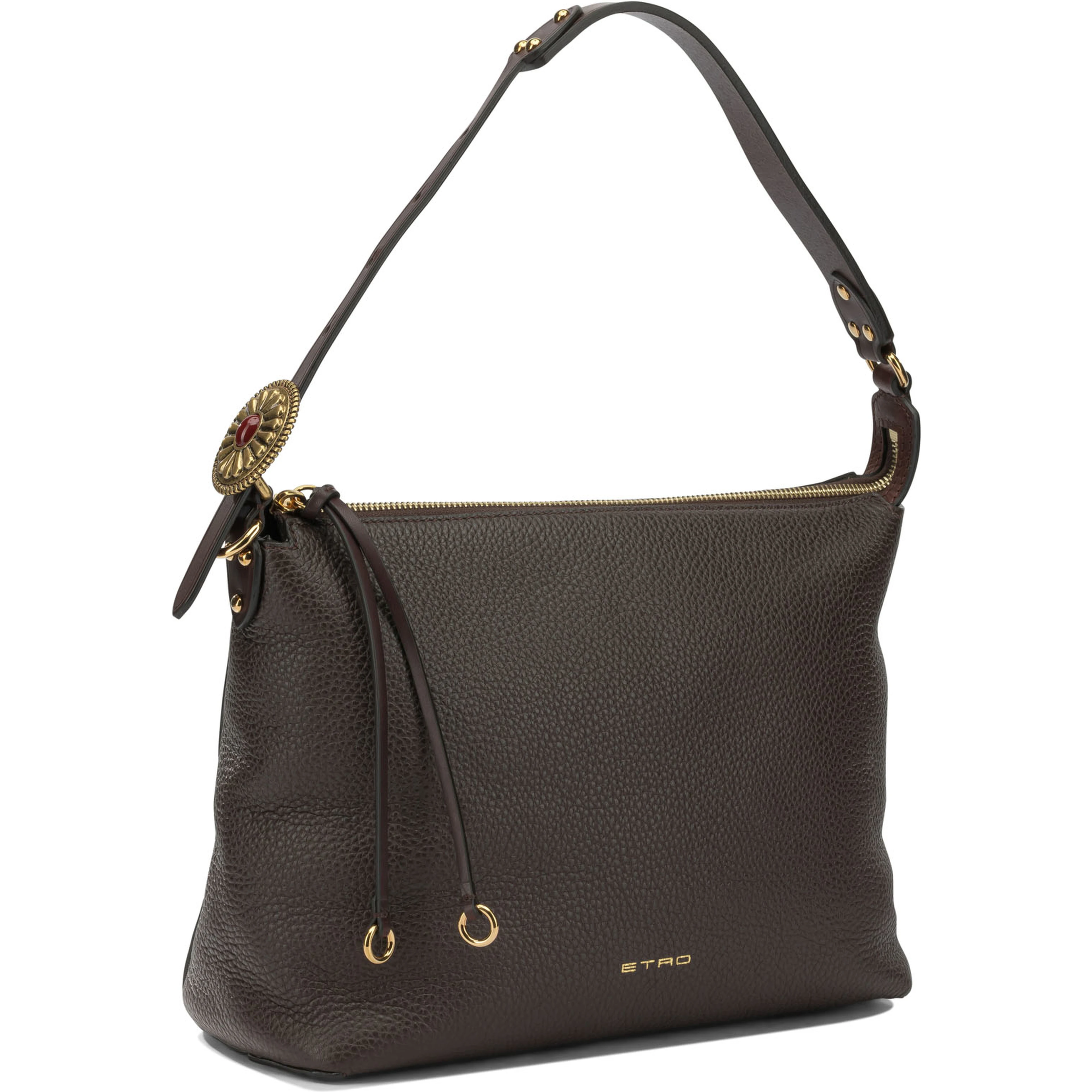 "Rosette" Medium Shoulder Bag