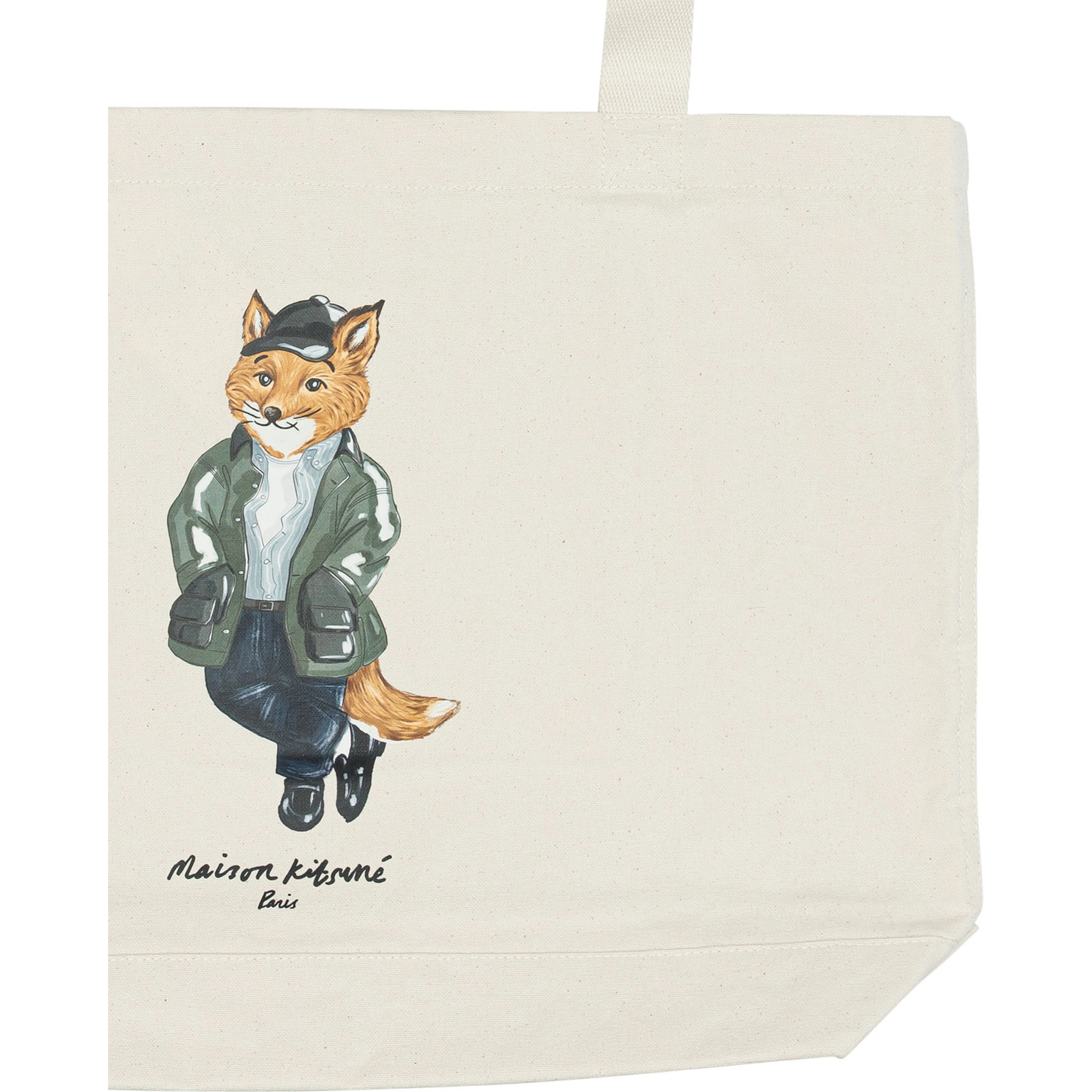 "Weekend Fox" Large Shoulder Bag