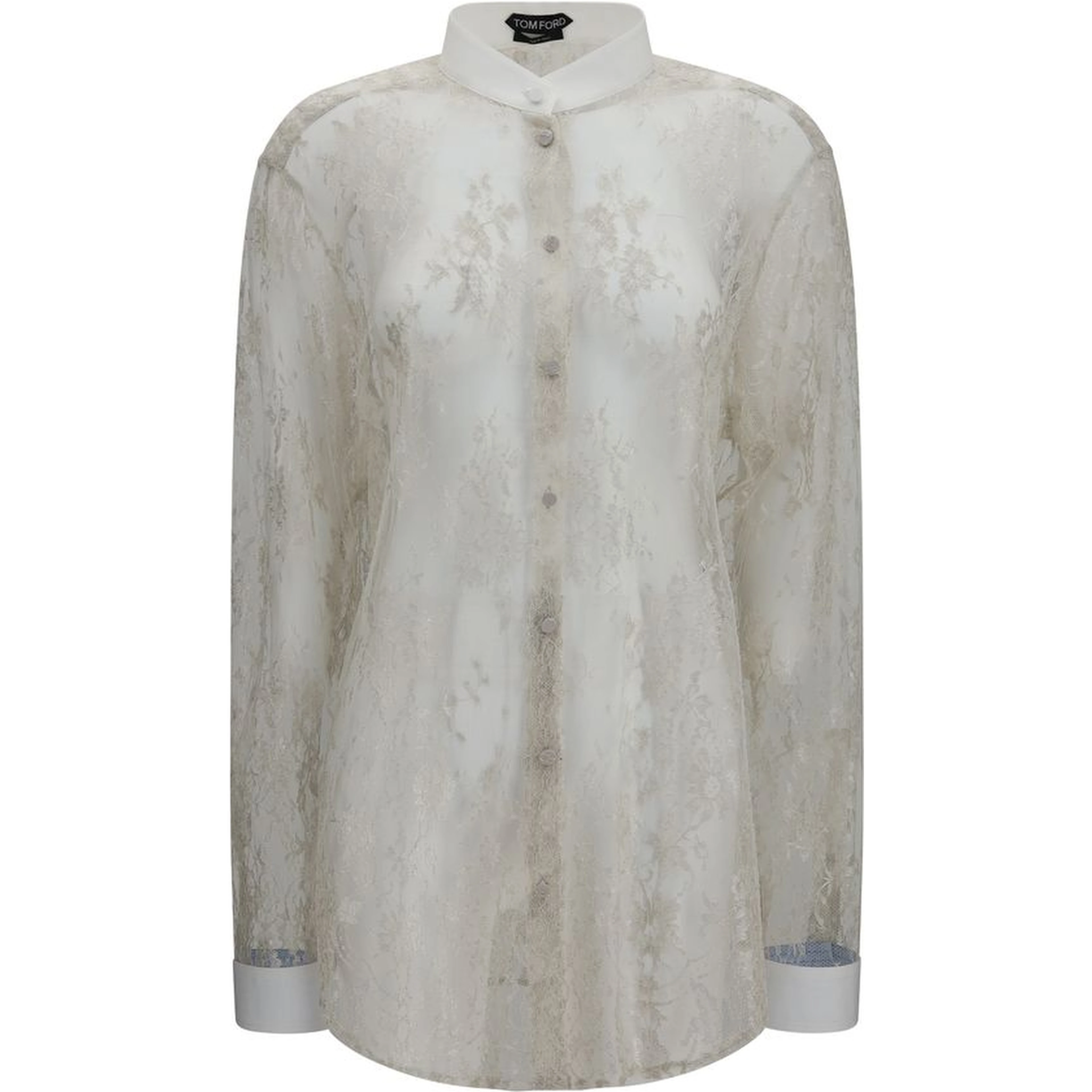 Beige Polyamide Blouse