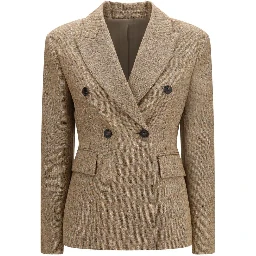 Beige Wool Oves Aries Full-Length Jacket