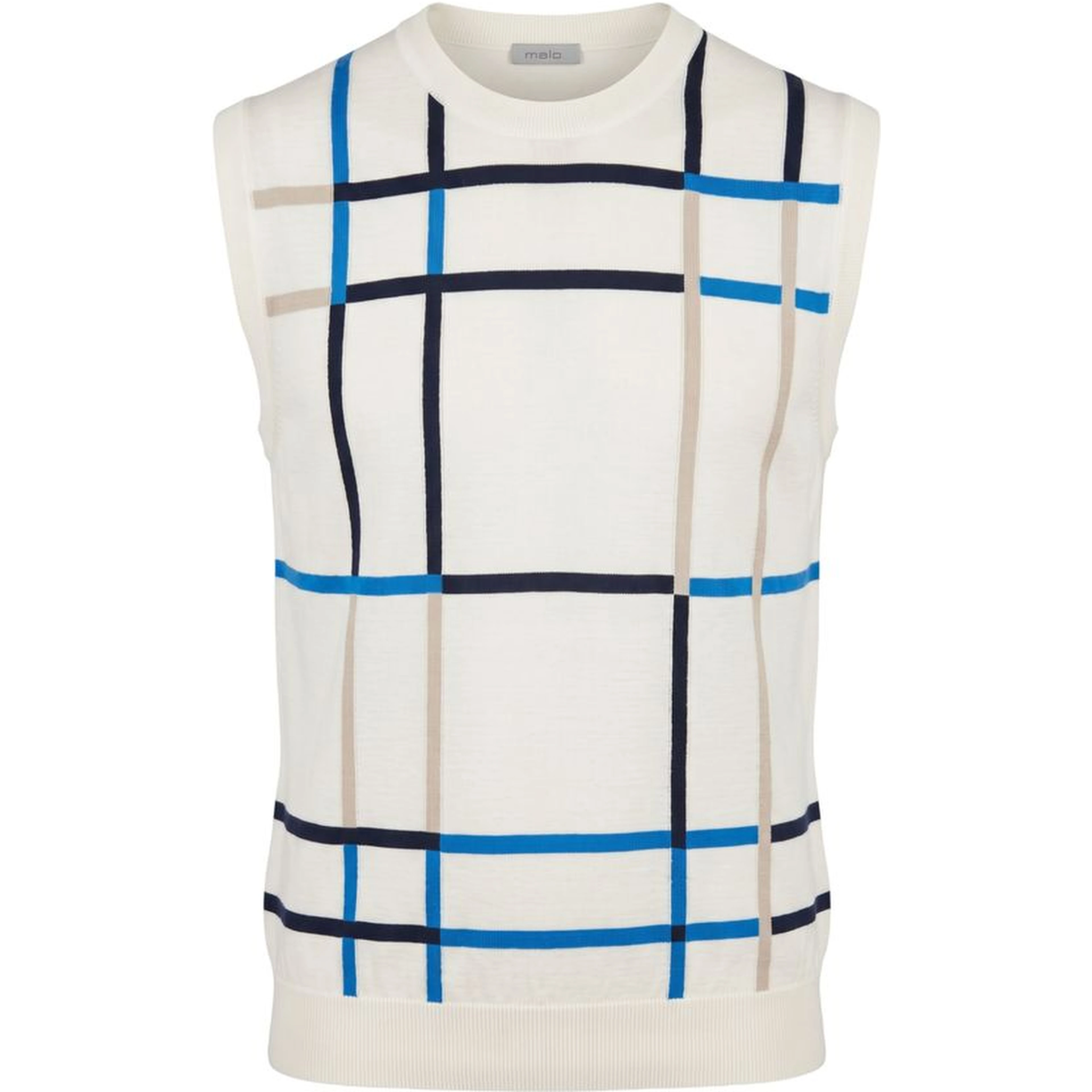 White Cotton Men Sweater