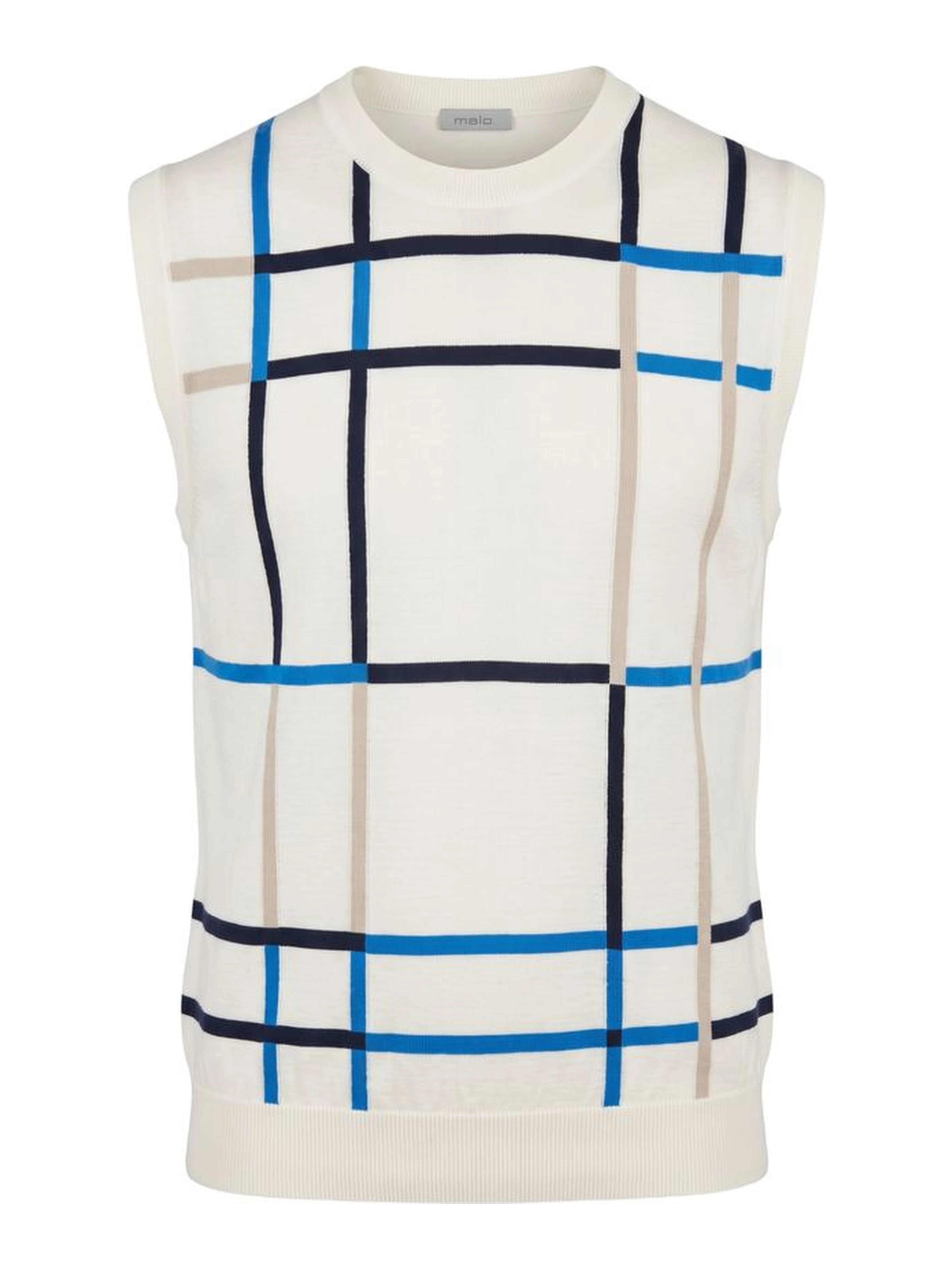 White Cotton Men Sweater