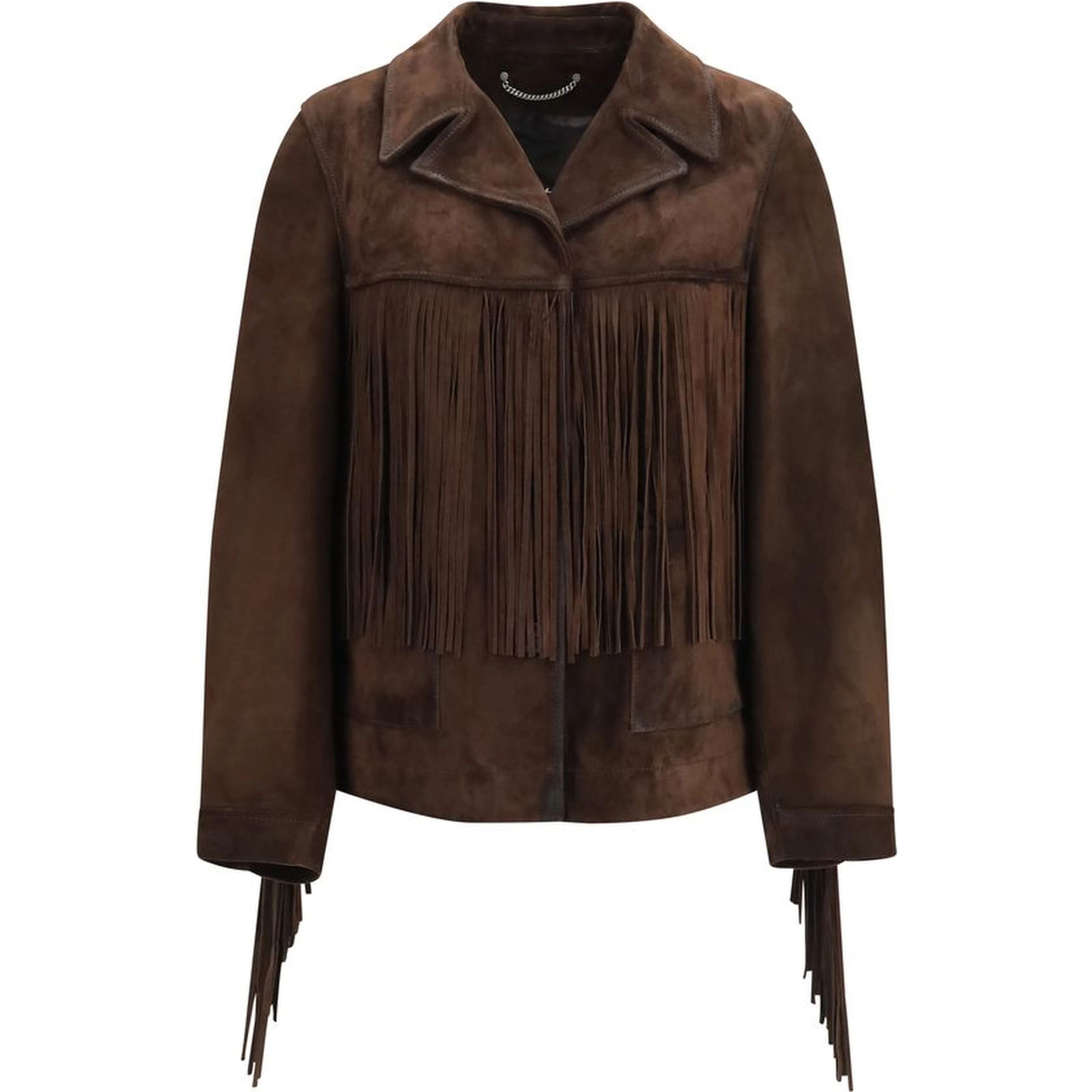 Brown Suede Leather Leather Jacket
