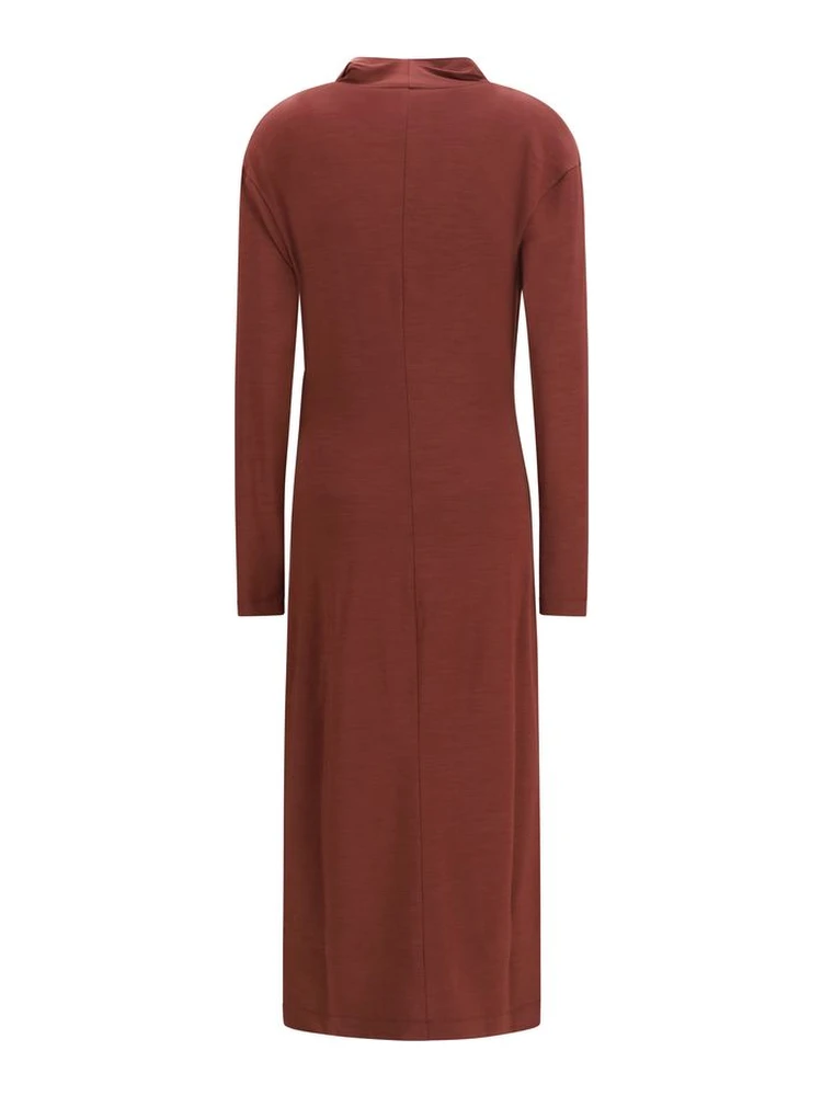Bordeaux Wool Oves Aries Casual Dress alternative