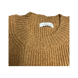 Brown Wool Men Sweater
