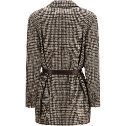 Beige Mohair Blazer
