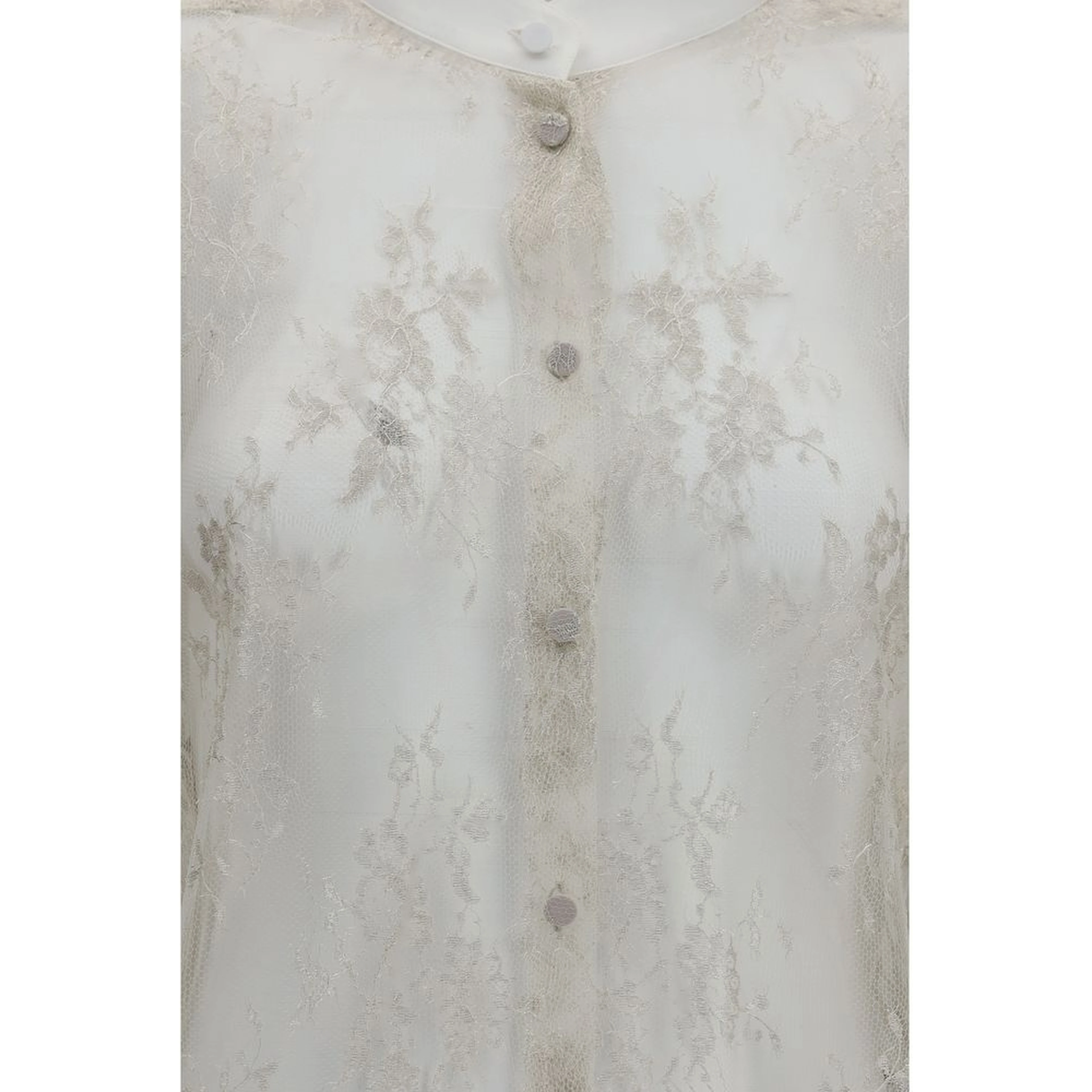 Beige Polyamide Blouse