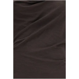 Brown Wool Oves Aries Casual Dress