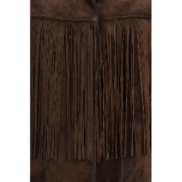 Brown Suede Leather Leather Jacket