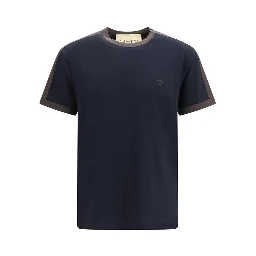 Blue Cotton T-Shirt