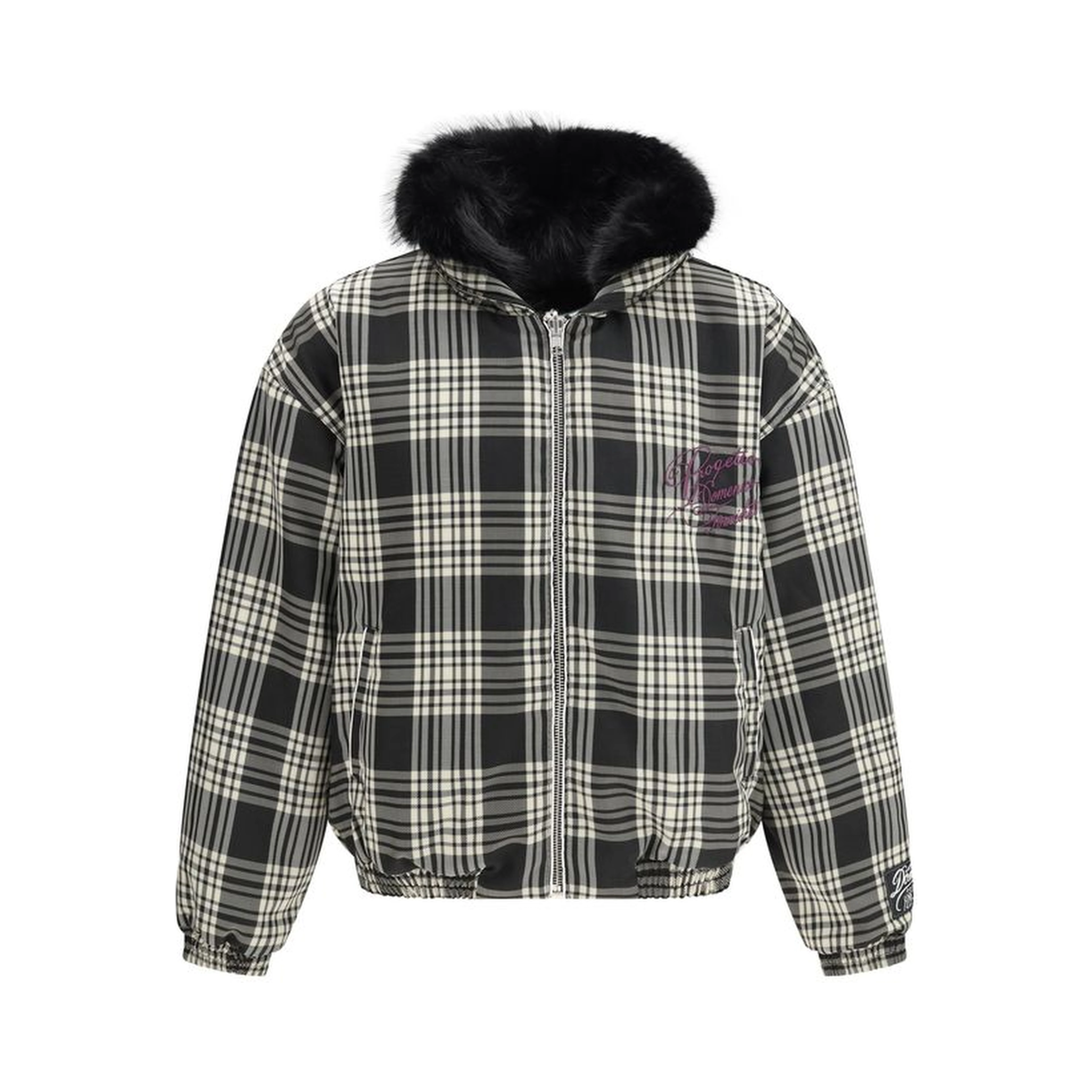 Multicolor Polyester Bomber