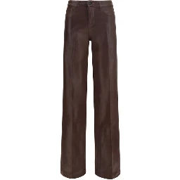 Brown Cotton Jeans Denim