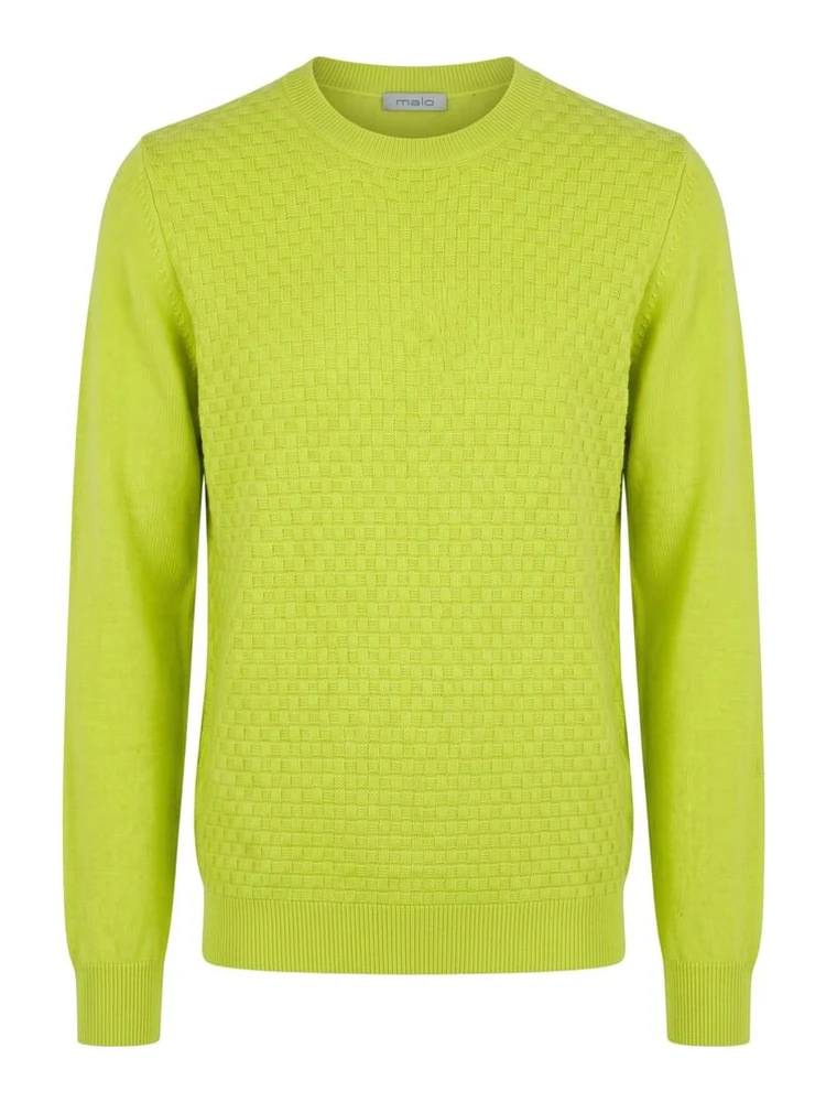 Green Wool Men's Sweater