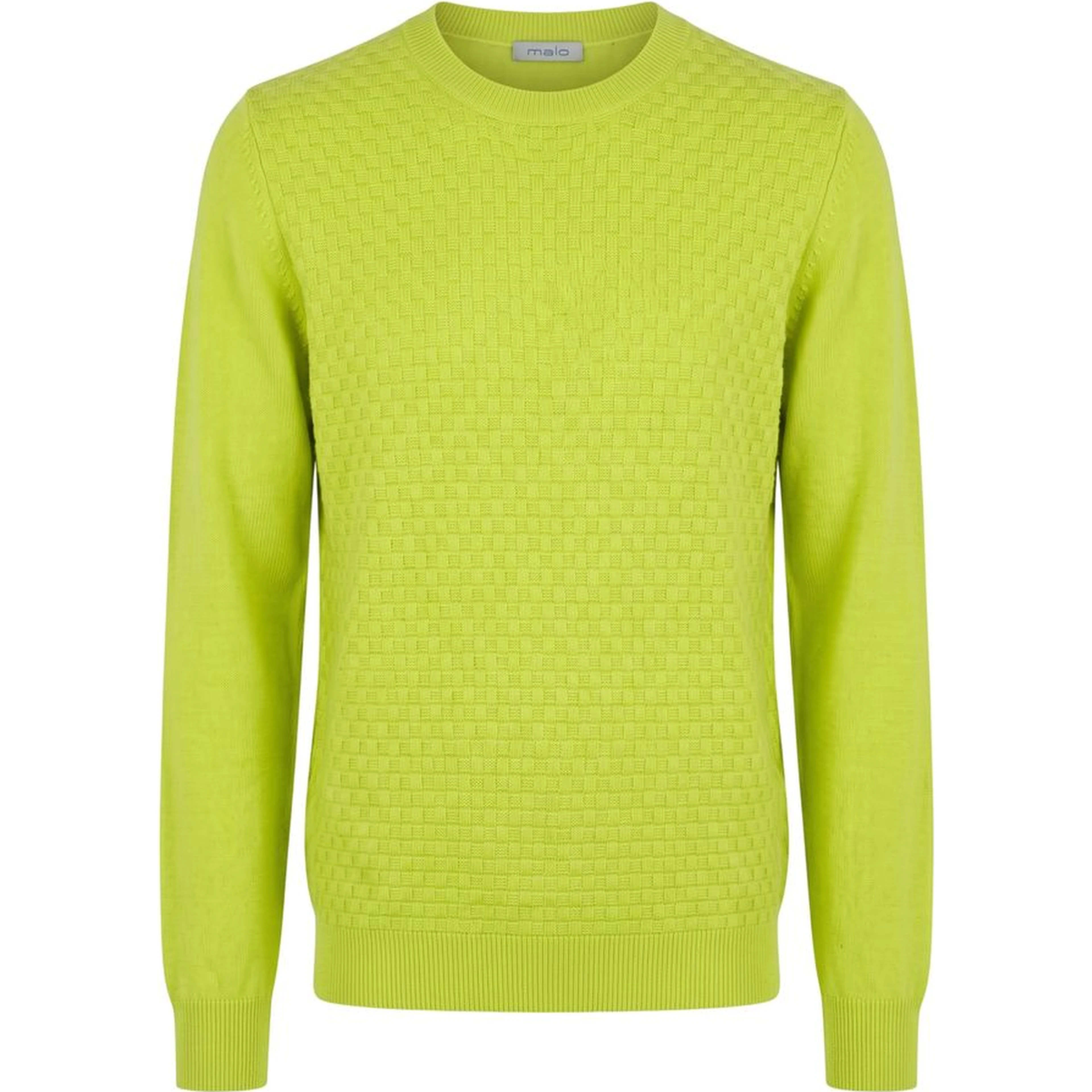 Green Wool Men's Sweater
