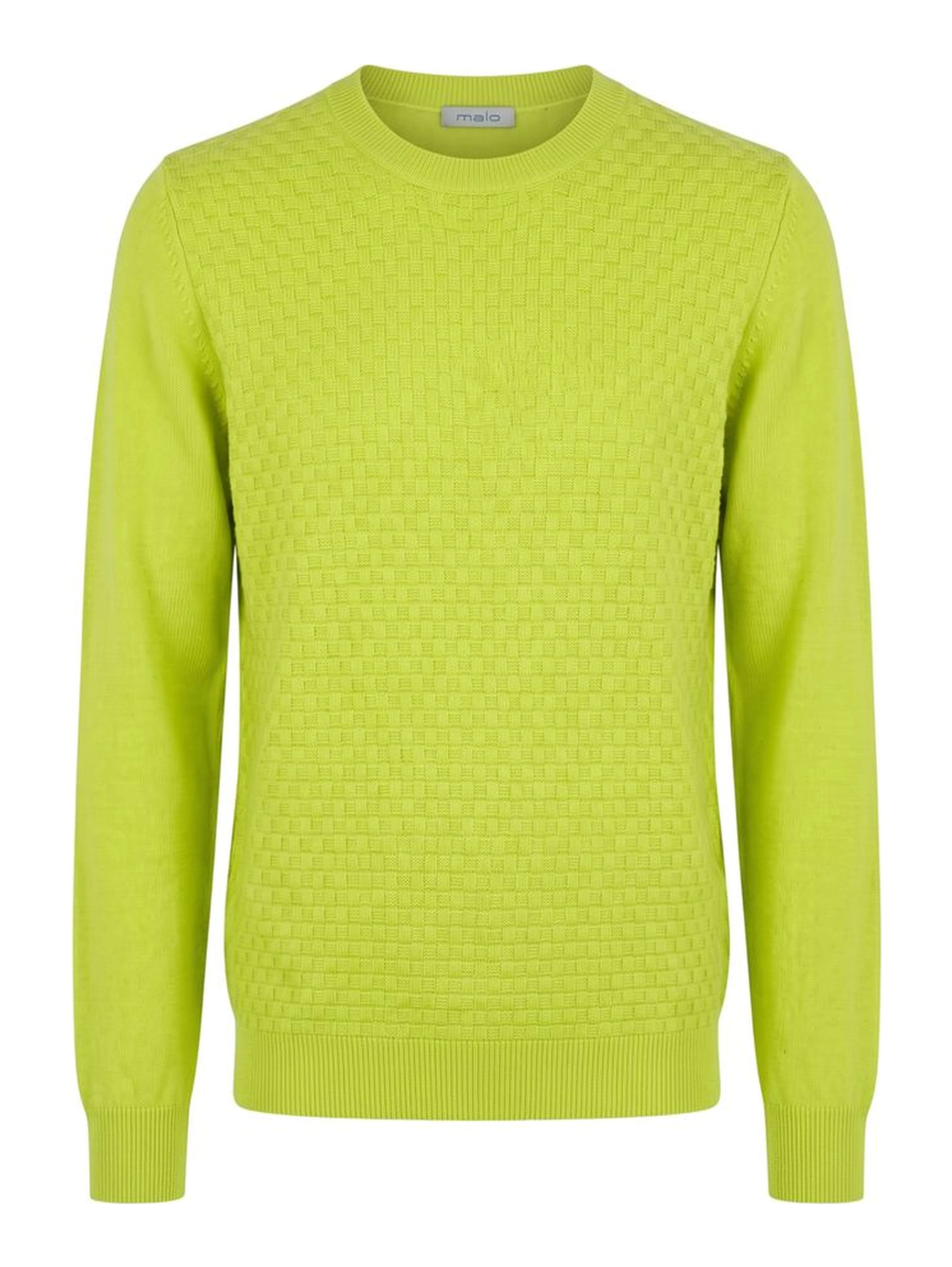 Green Wool Men's Sweater