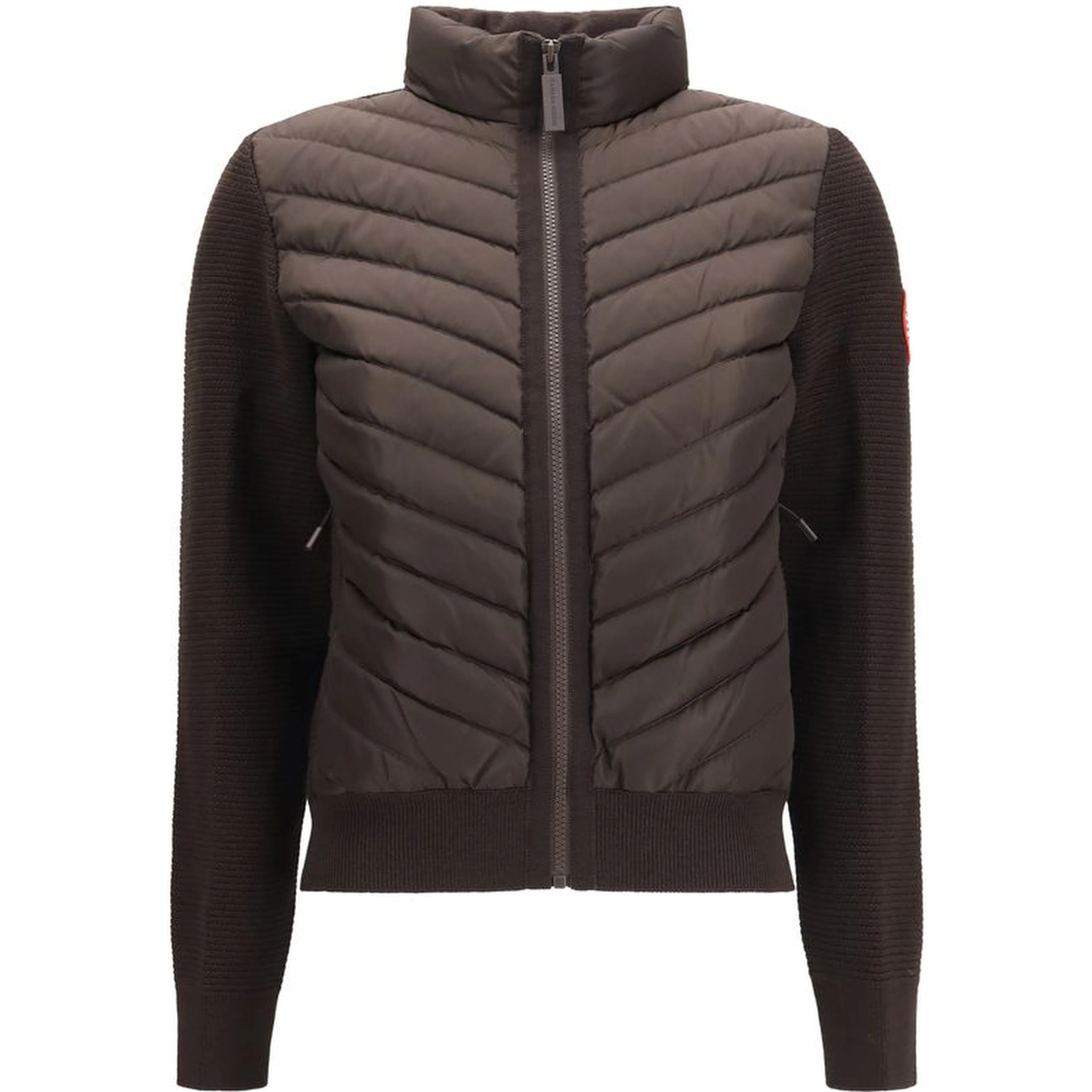 Brown Wool Oves Aries Full-Length Jacket