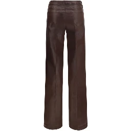 Brown Cotton Jeans Denim