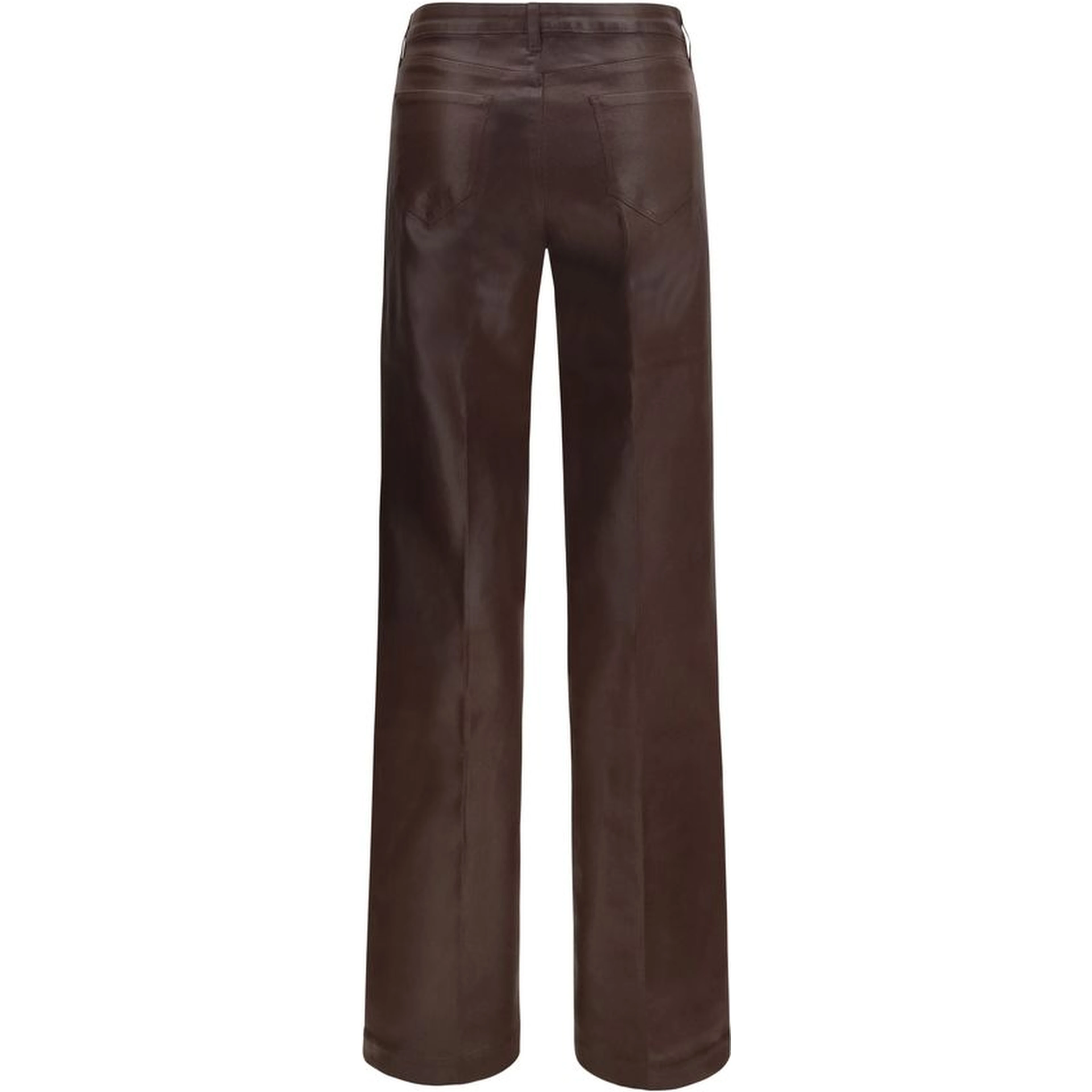 Brown Cotton Jeans Denim