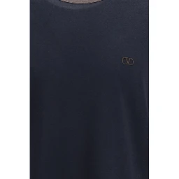Blue Cotton T-Shirt