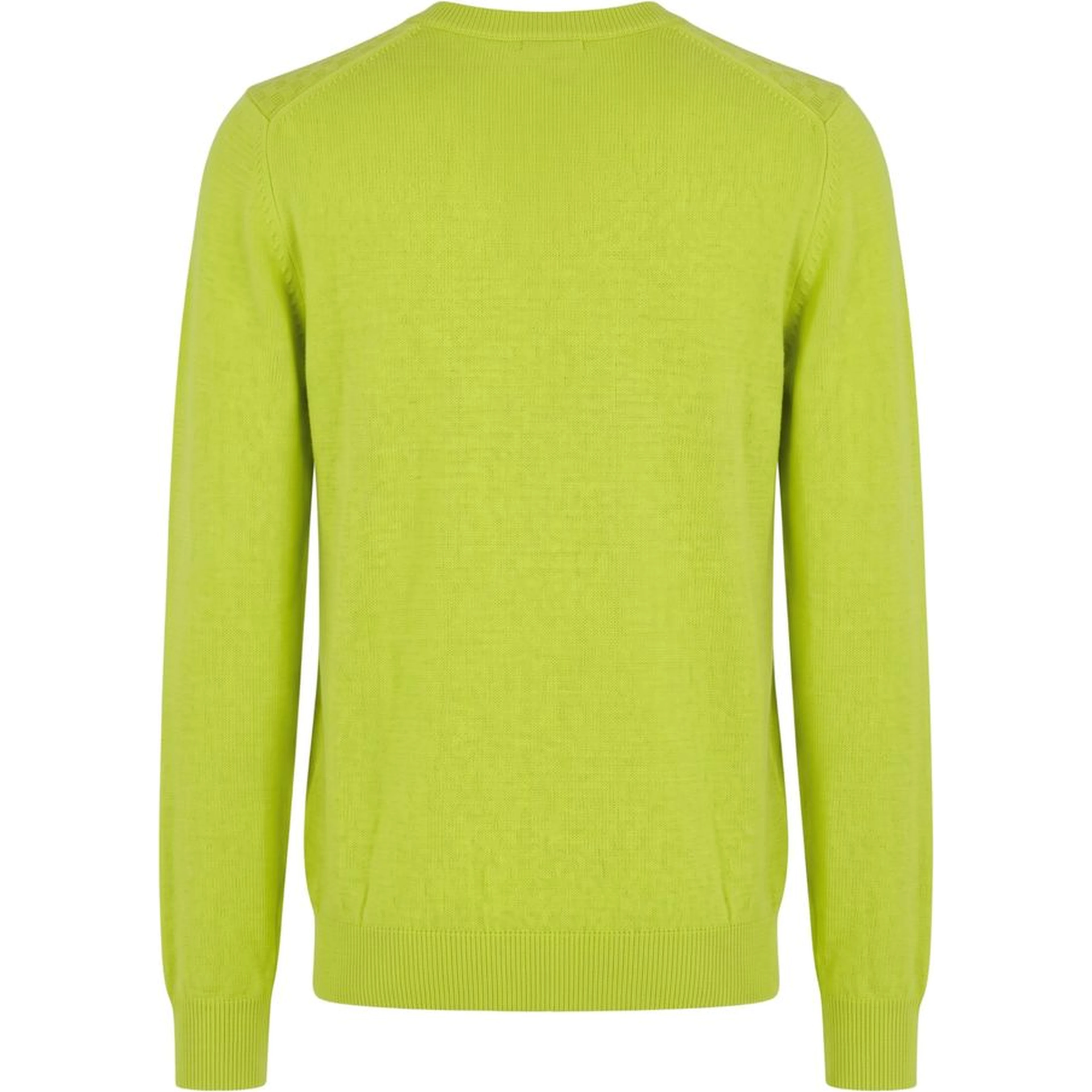 Green Wool Men's Sweater