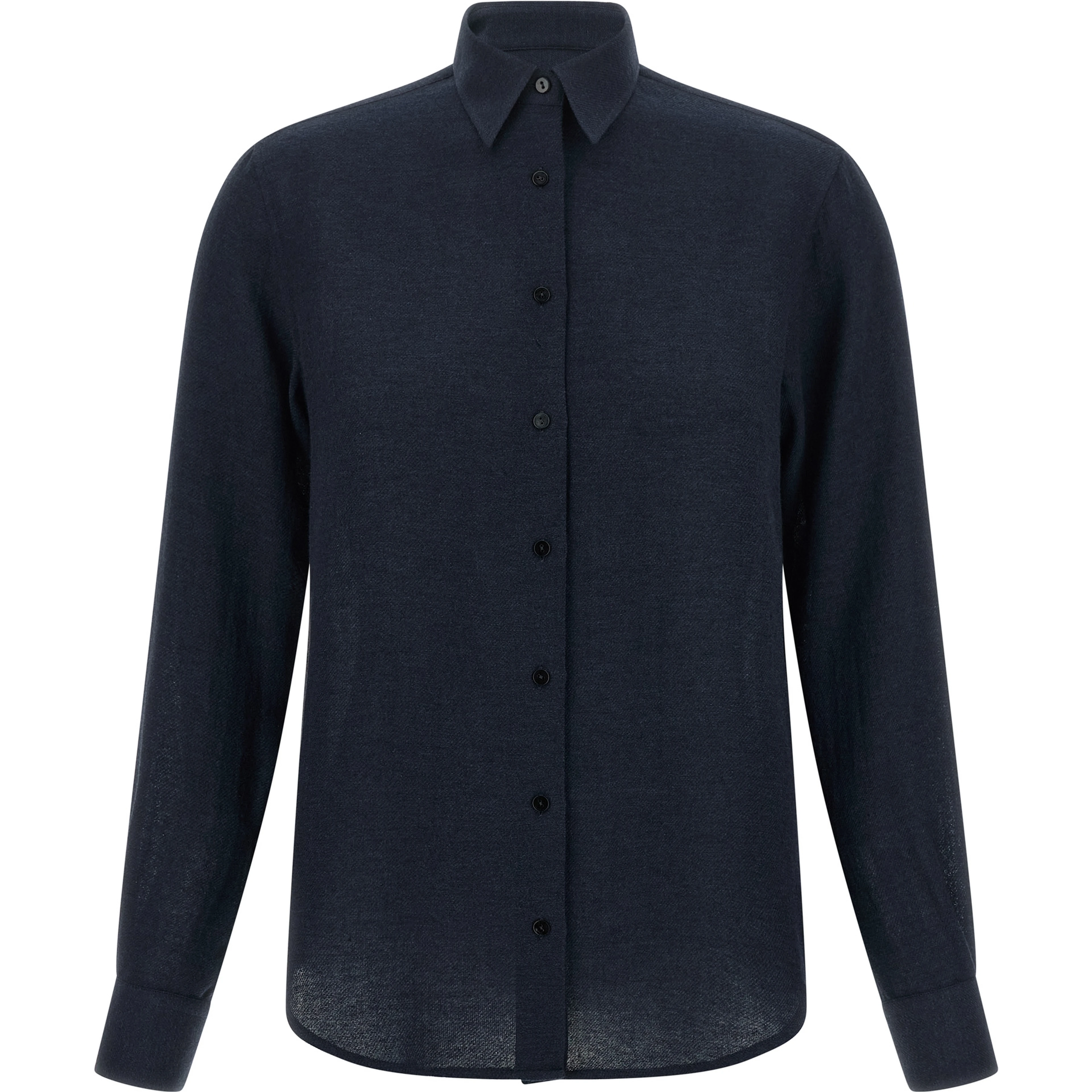 Blue Viscose Blouse