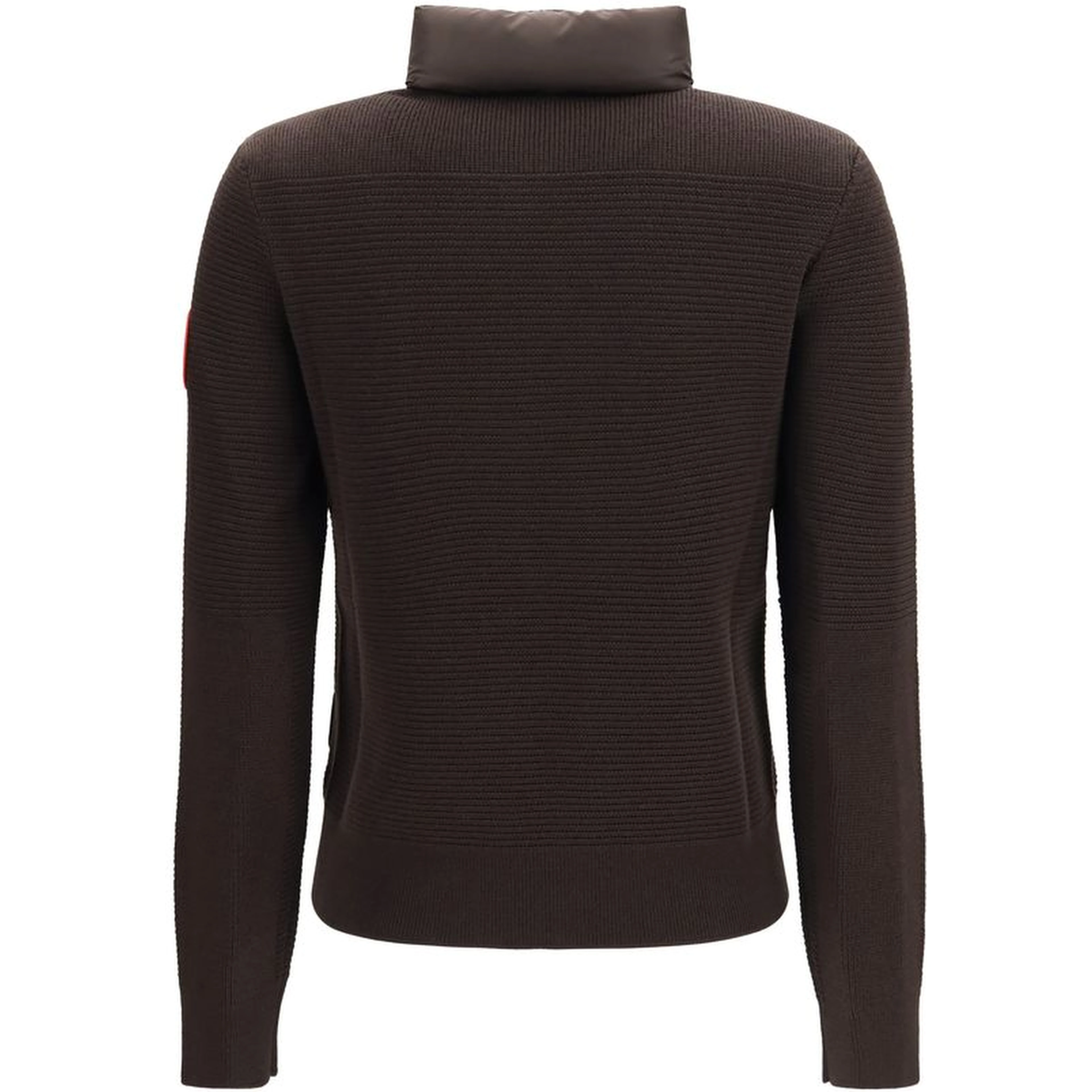 Brown Wool Oves Aries Full-Length Jacket