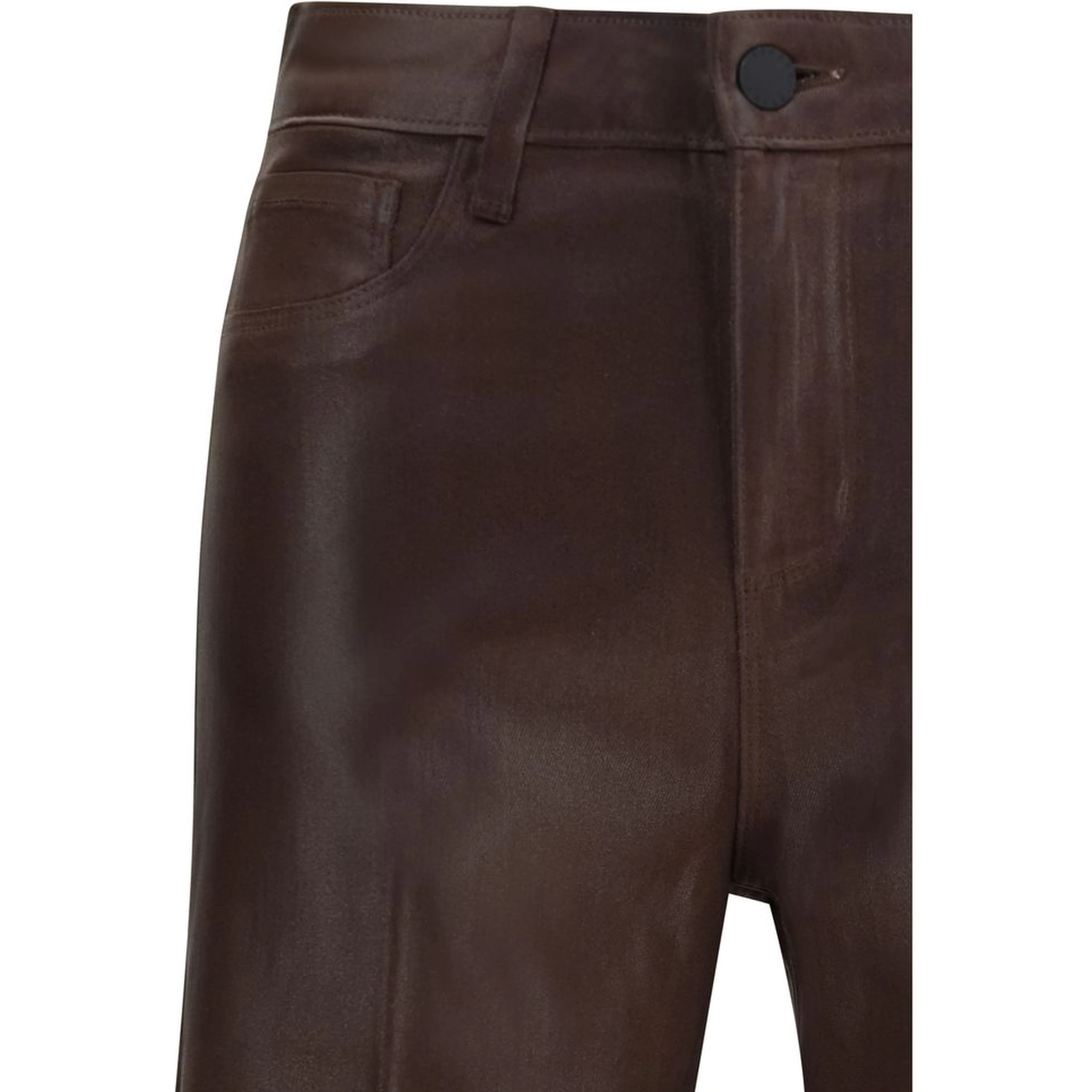 Brown Cotton Jeans Denim