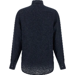Blue Viscose Blouse