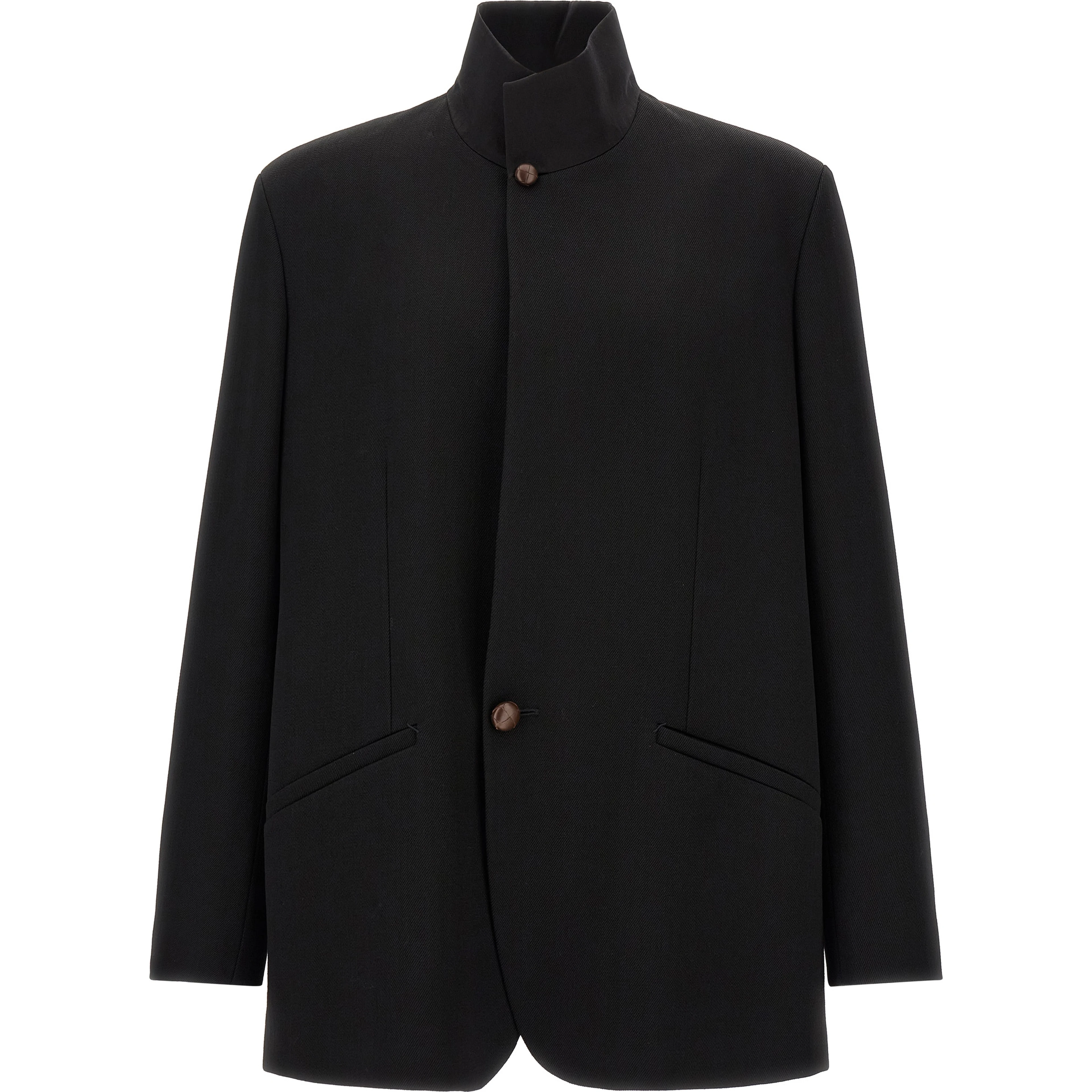 Black Wool Blazer