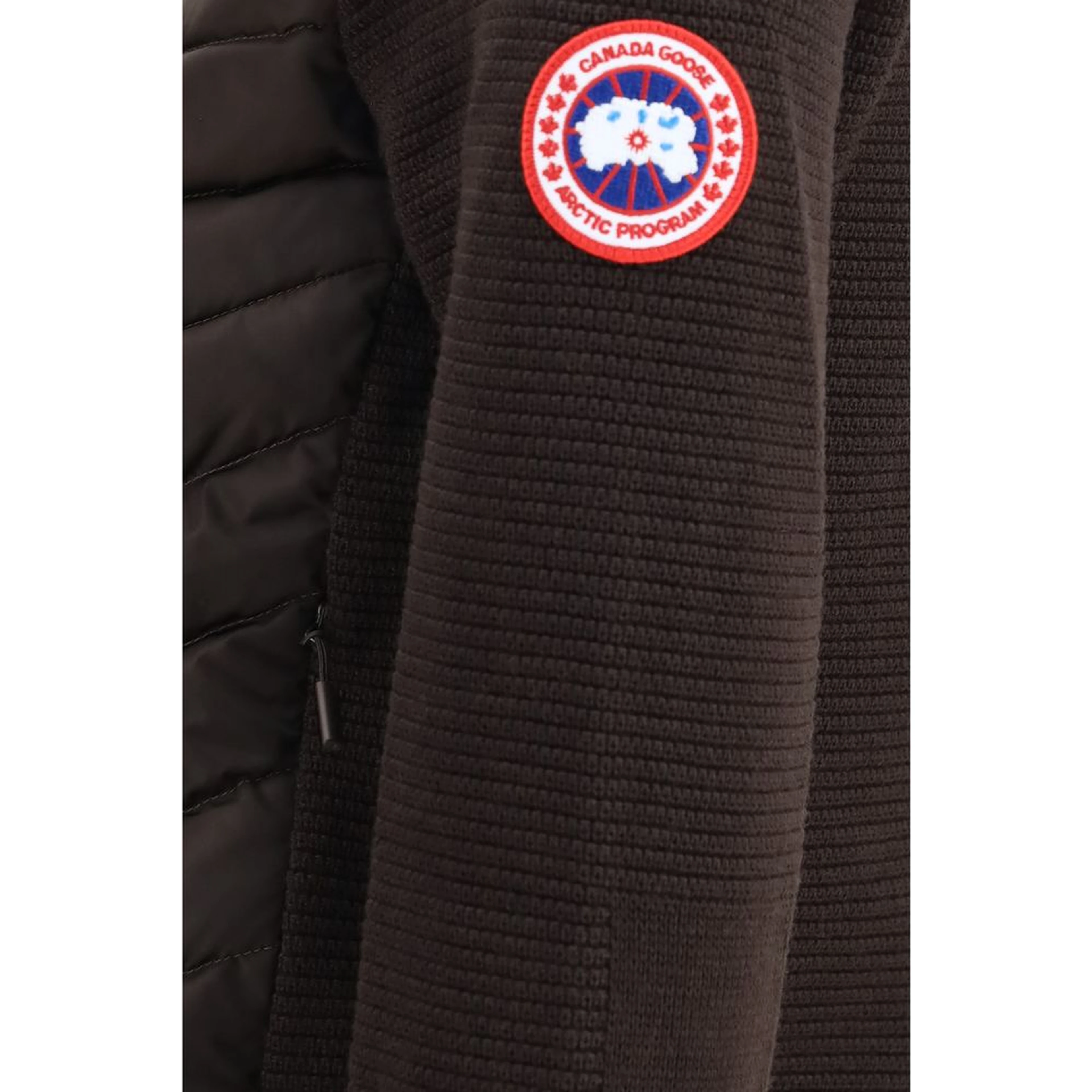 Brown Wool Oves Aries Full-Length Jacket