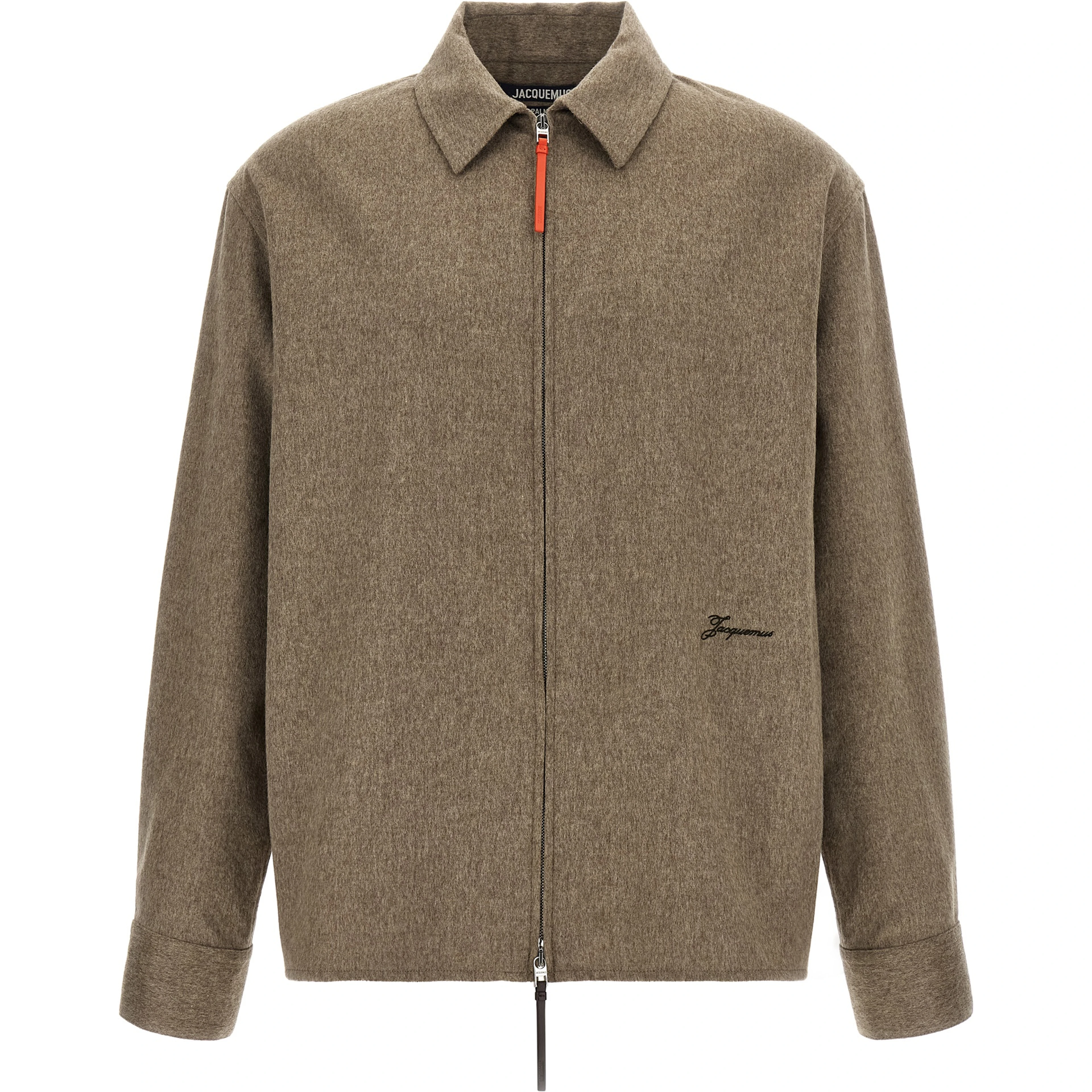 Beige Virgin Wool Blouse