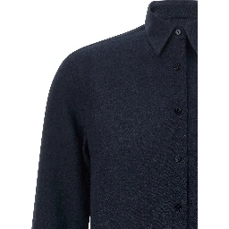 Blue Viscose Blouse