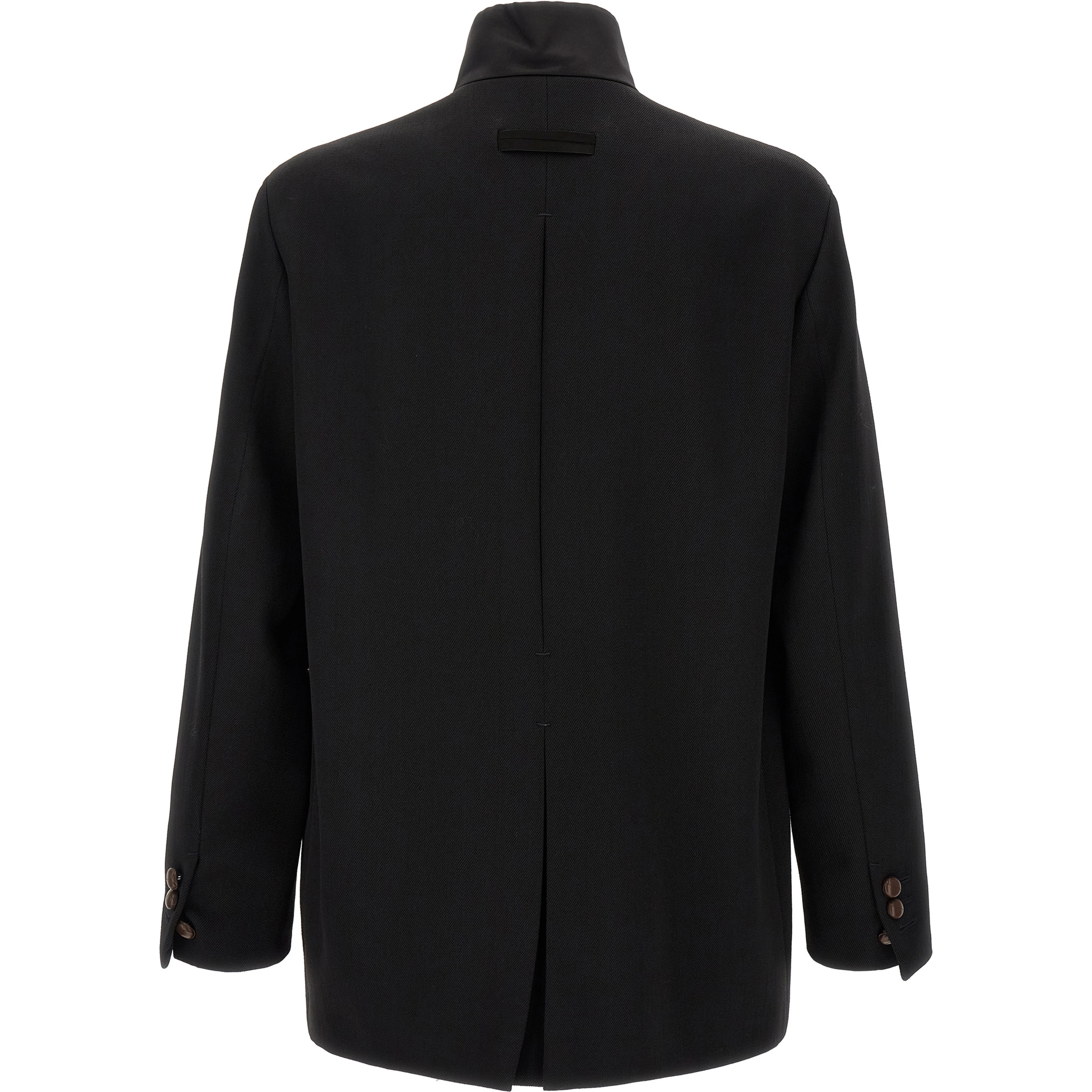 Black Wool Blazer