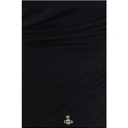 Black Viscose Shortsleeve Shirt