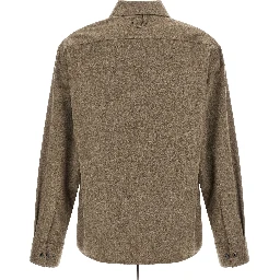 Beige Virgin Wool Blouse