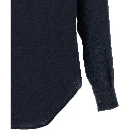 Blue Viscose Blouse