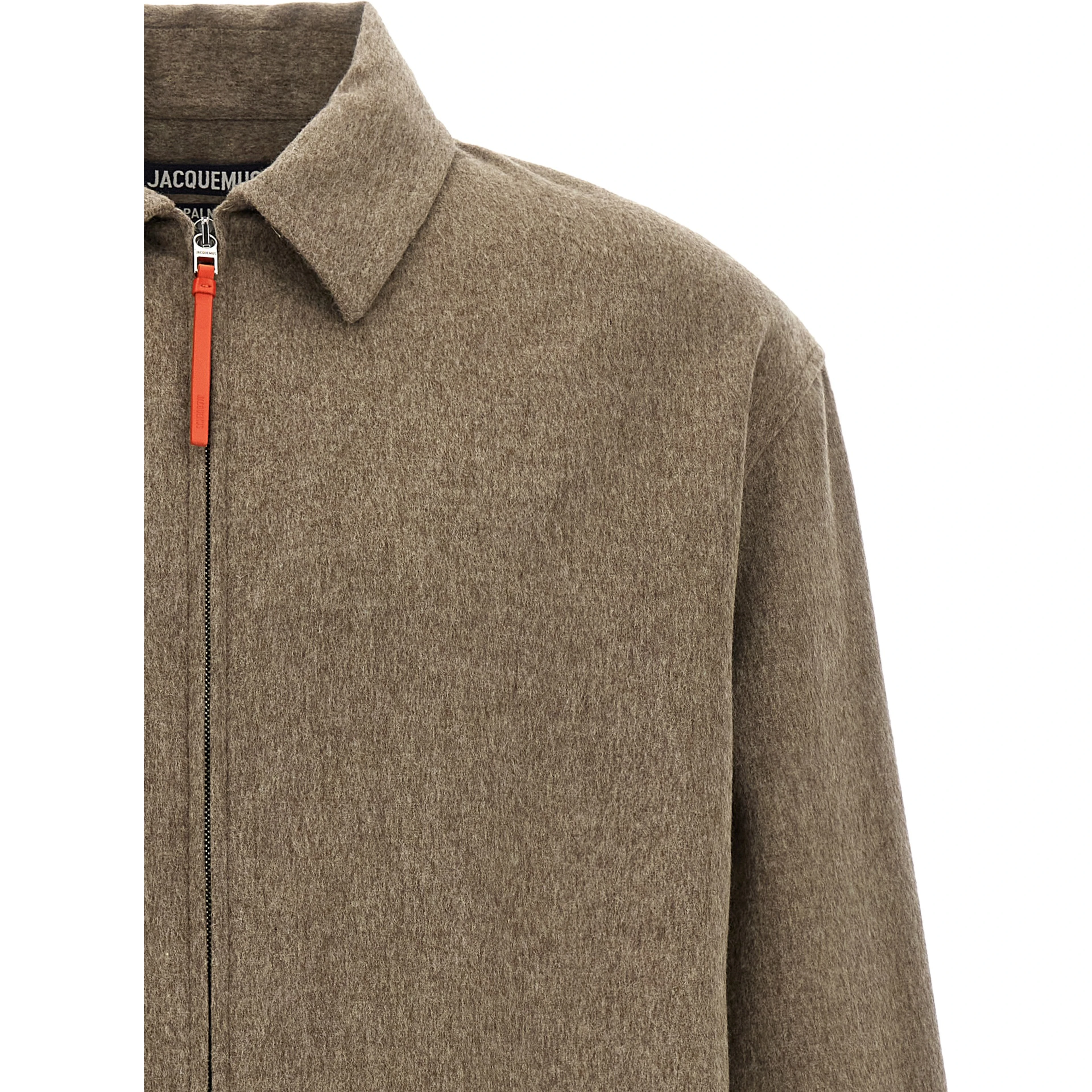 Beige Virgin Wool Blouse