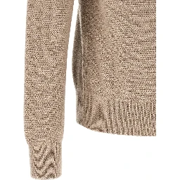 Beige Cashmere Polo Shirt