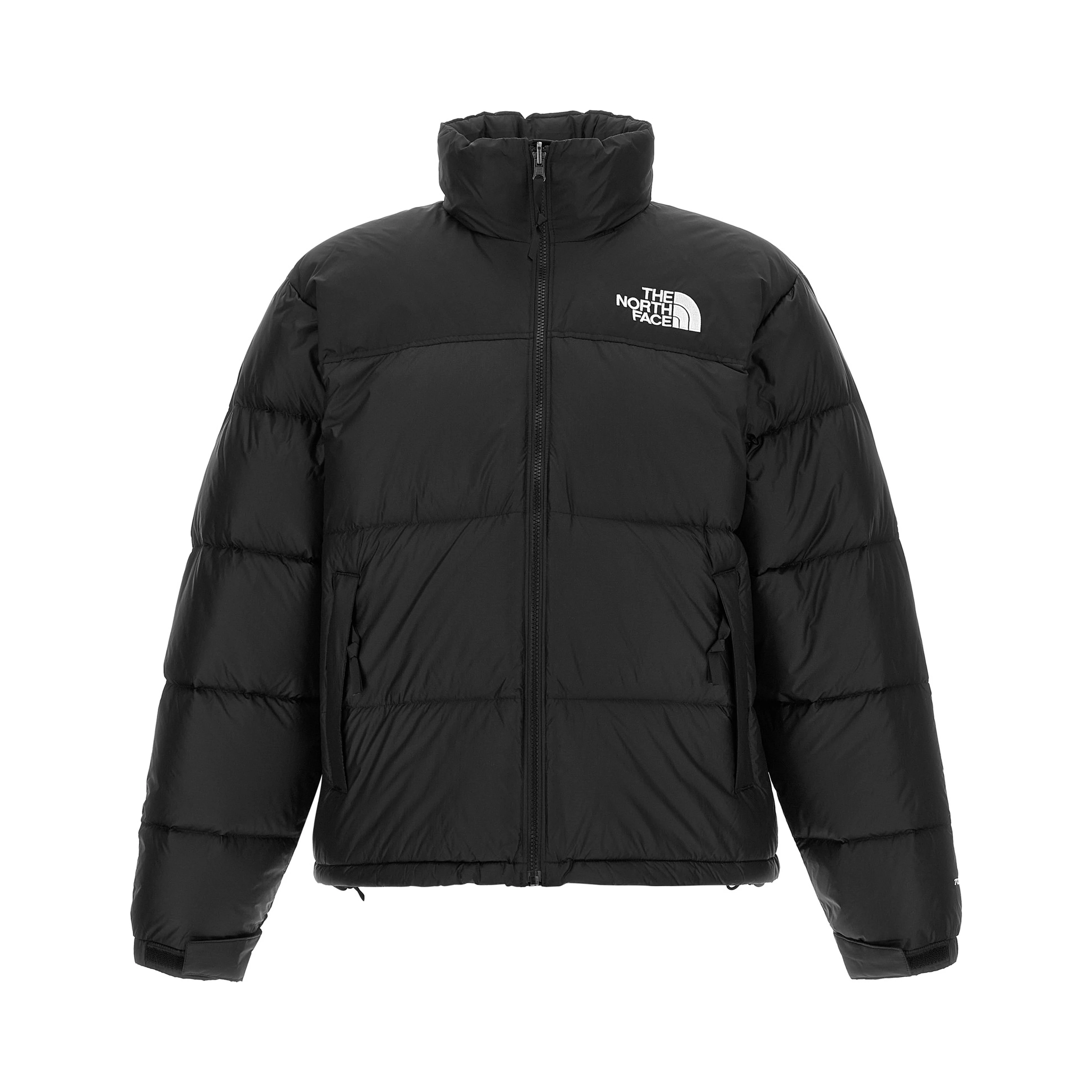 Black Nylon Full-Length Jacket