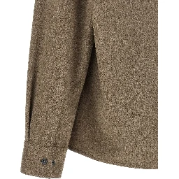 Beige Virgin Wool Blouse
