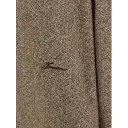 Beige Virgin Wool Blouse