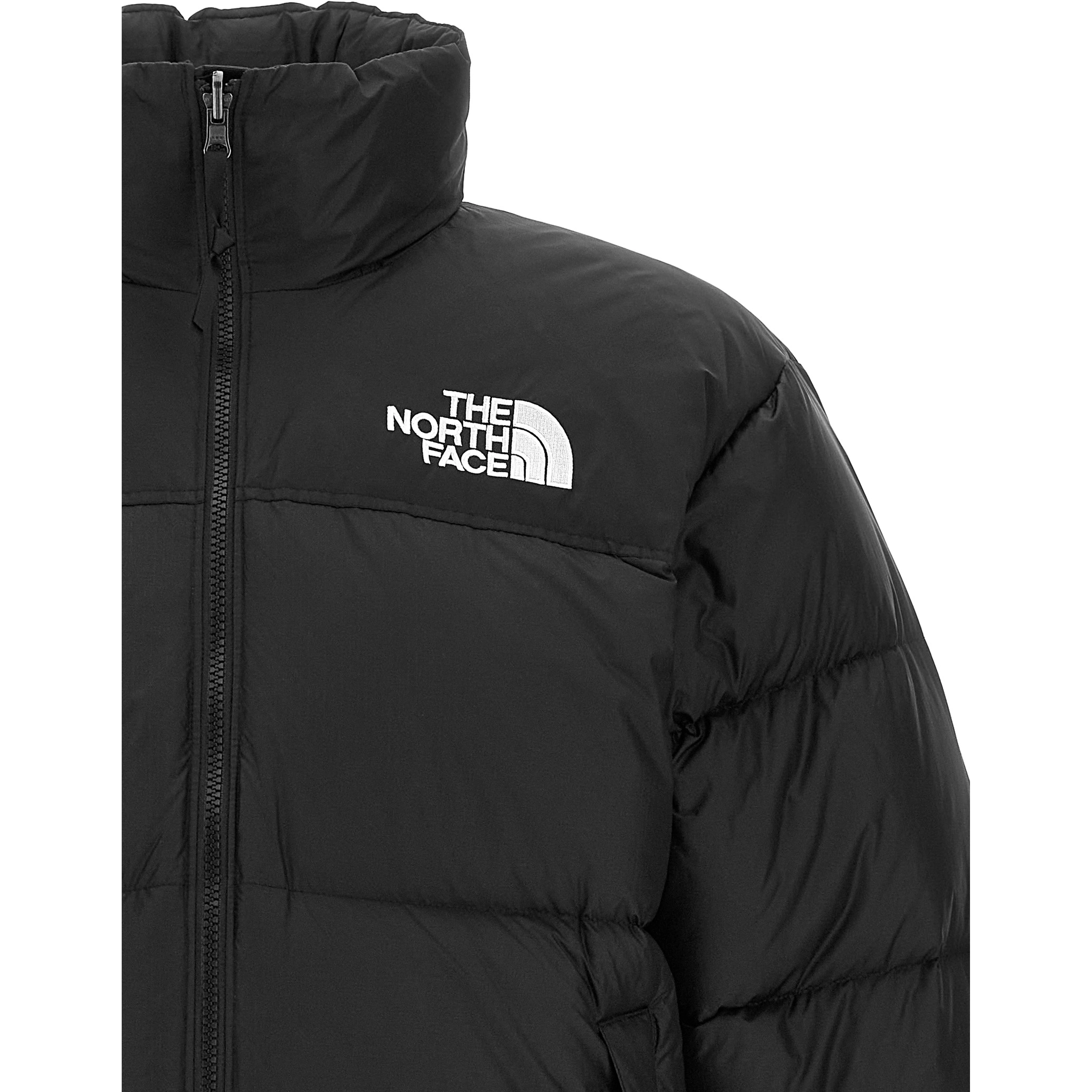 Black Nylon Full-Length Jacket