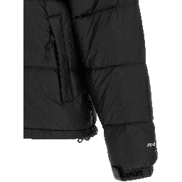 Black Nylon Full-Length Jacket